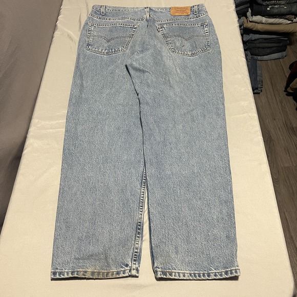 Levi's Other - Levis 550 Jeans Mens 38x30 Blue Light Wash Relaxed Tapered Leg Denim Casual
